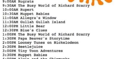 Reliving the Glory Days: A Deep Dive Into This 90s Nickelodeon Schedule